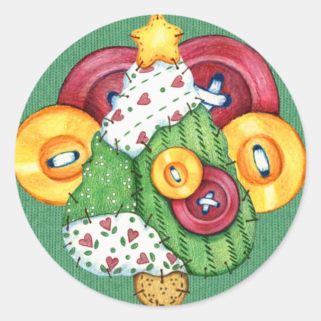 Sticker de Noël - SRF (Devant)