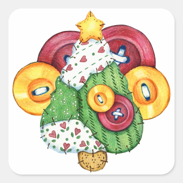 Sticker de Noël - SRF (Devant)