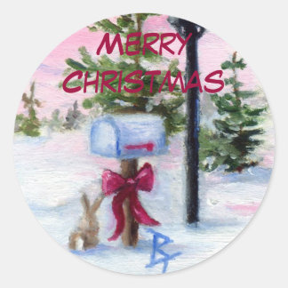 Sticker de Noël Winter Wonderland