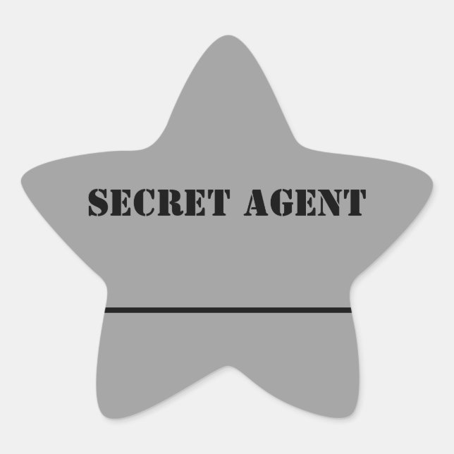 Sticker de nom de l'agent secret de KC (Devant)