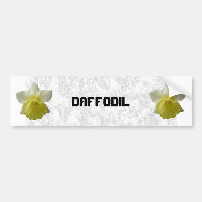 Sticker de pare-chocs à déshuchon personnalisable (Devant)