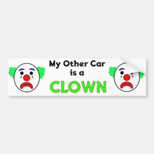 Sticker de pare-chocs amusant