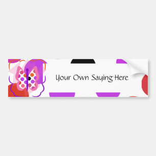 Sticker de pare-chocs Artsy Polka