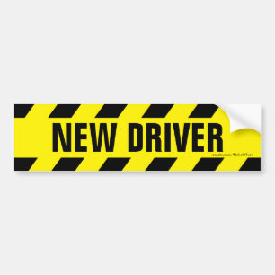 Sticker de pare-chocs de nouveau pilote