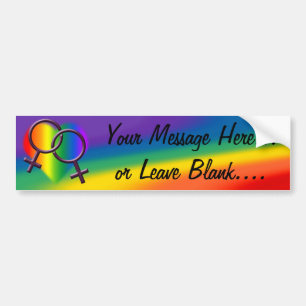 Sticker de pare-chocs gay pride Stickers d'amour a