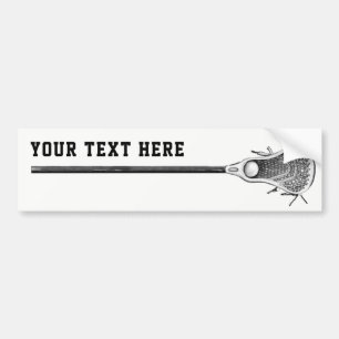 Sticker de pare-chocs Lacrosse Lax