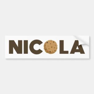sticker de pare-chocs Nicola cookie