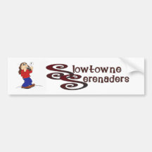 Sticker de pare-chocs Slowtown