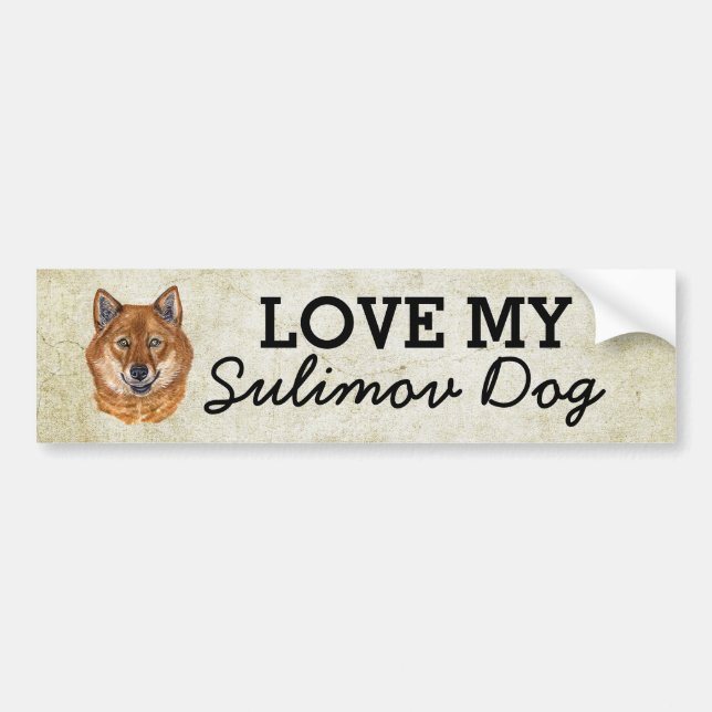 Sticker de pare-chocs Sulimov Dog (Devant)