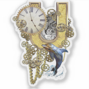 Sticker de personnalisation Anniversaire U Lettre