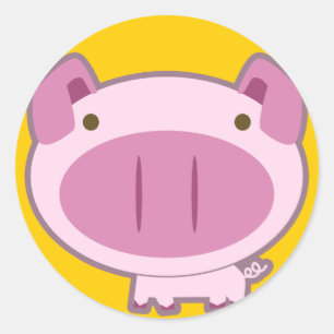 STICKER DE PIGGIE ROSE CUITE