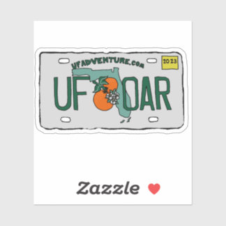 Sticker de plaque de licence