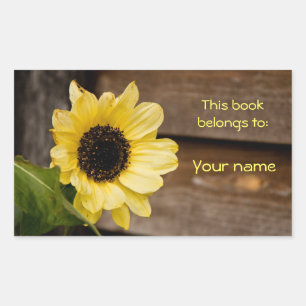 sticker de plaque de tournesol