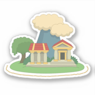 Sticker de Poptropica Mythology Island
