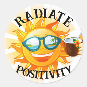 STICKER DE POSITIVITÉ RADIÉE