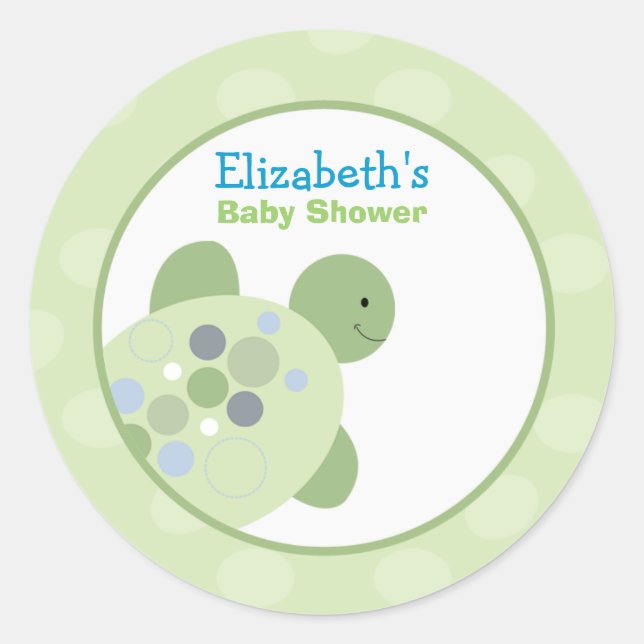 Sticker de préférence personnalisé rond de récif d (Devant)