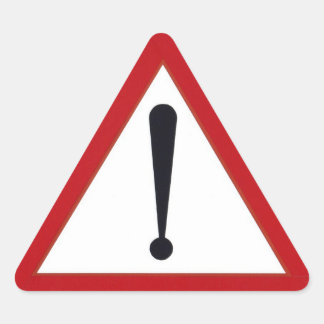 Sticker de prudence !