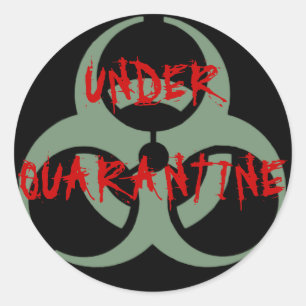 Sticker de quarantaine