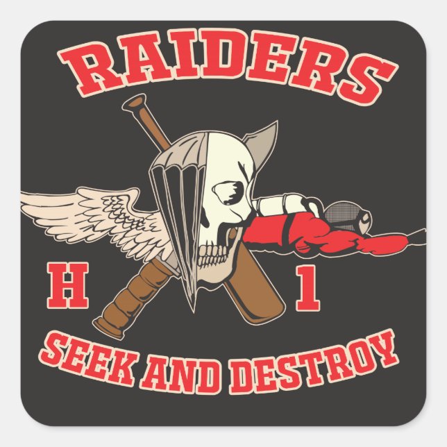 Sticker de raiders H-1 (Devant)