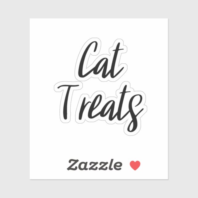 Sticker de rangement pour le traitement des chats (Feuille)