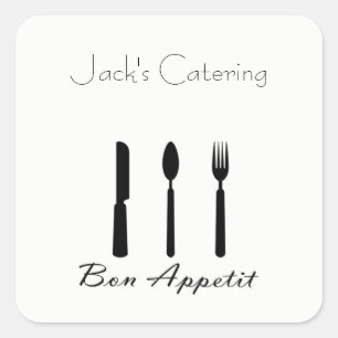 Sticker de réglage de table Bon Appetit