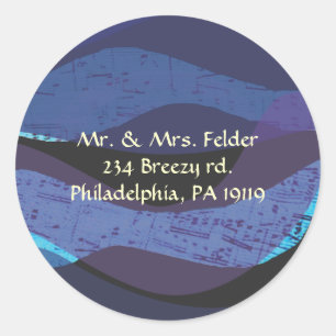 Sticker de réponse du ciel musical de Jérusalem