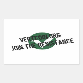 Sticker de résistance Vertcoin