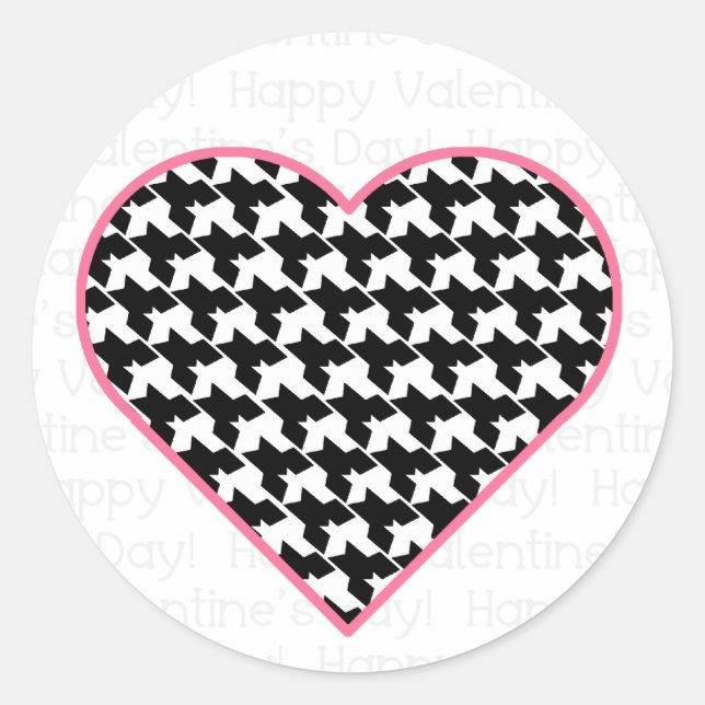 Sticker de Saint Valentin - Coeur de poitrine (Devant)