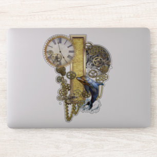 Sticker de sculpture Steampunk Capital I