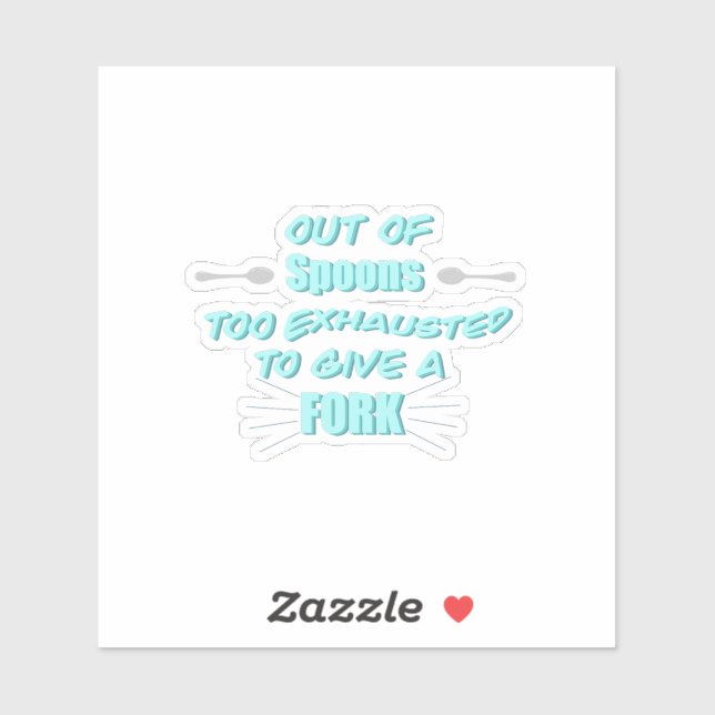 Sticker de sensibilisation et de soutien aux malad (Feuille)