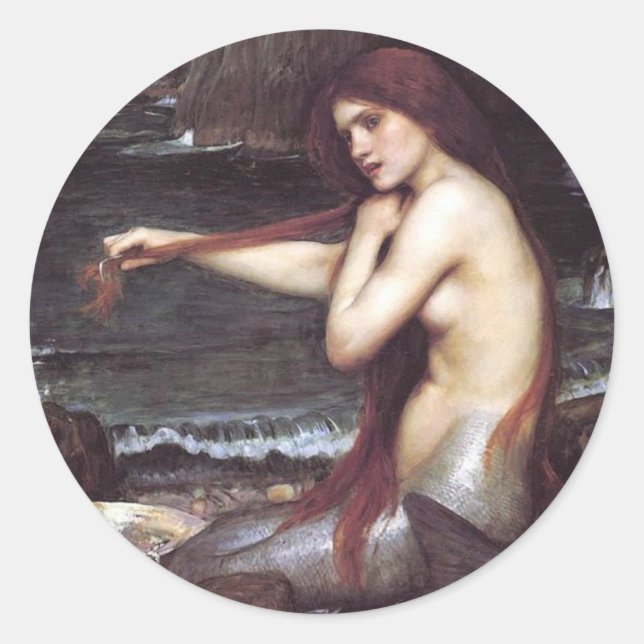 Sticker de sirène (Devant)