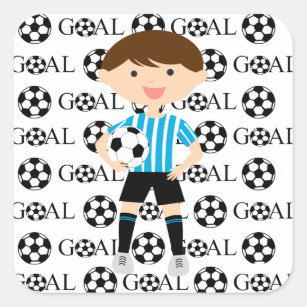 Sticker de Soccer Boy Objectif 1