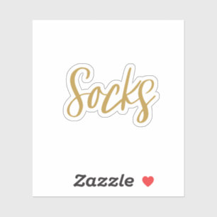 Sticker de stockage Socks