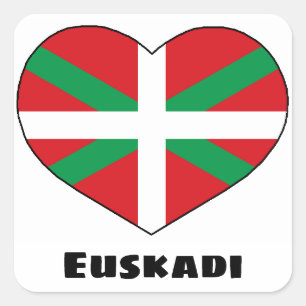 Sticker de style basque Love