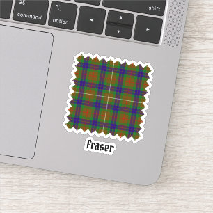 Sticker de tarte de chasse Clan Fraser