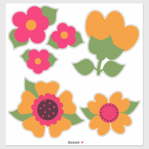 Sticker De Telles Jolies Fleurs !