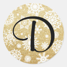 Sticker de vacances Monogram Parties scintillant o