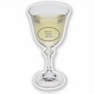 Sticker de vignes blanches sur mesure avec votre L