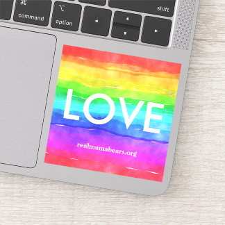 Sticker de vinyle d'amour