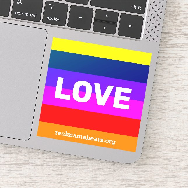 Sticker de vinyle d'amour (Détail)