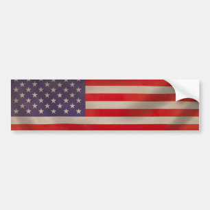 Sticker de voiture drapeau américain