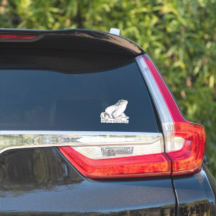 Sticker Décalage de grenouille personnalisée Décalage de f