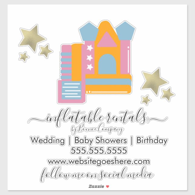 Sticker Décalage de voiture flottante gonflable (Feuille)