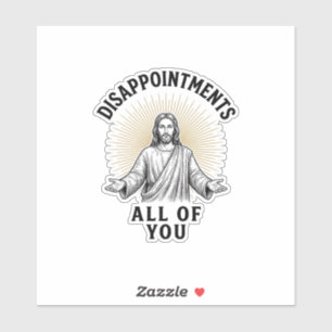 Sticker Déceptions Vous Tous Tee-shirt Religieux Vintage