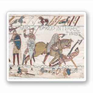Sticker Décès du roi Harold (Tapisserie de Bayeux)