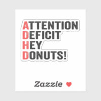 Déficit D'Attention Hey Donuts Adhd Neurodiversité