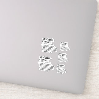 Sticker Définition du racisme systémique