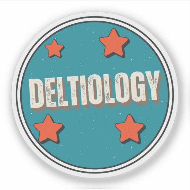 Sticker Deltiologie (Devant)