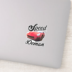 Sticker Démon de la vitesse