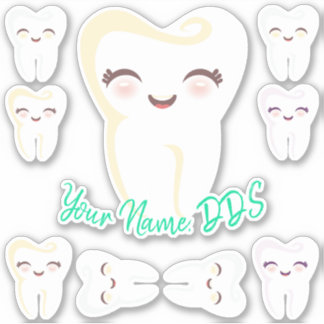 Sticker Dentiste Dentiste Dentiste Dentaire Dentaire Dents